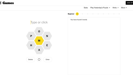 Spelling Bee Screenshot