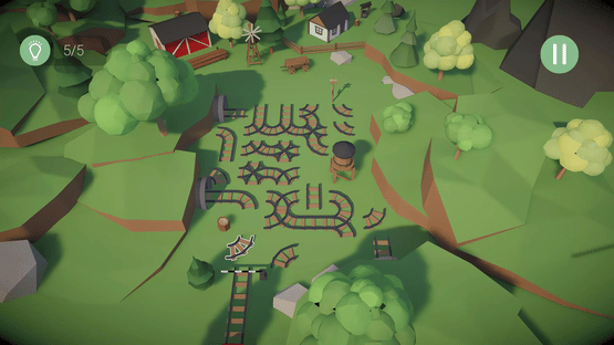 Trainlax: Railway Puzzle Simulator Screenshot