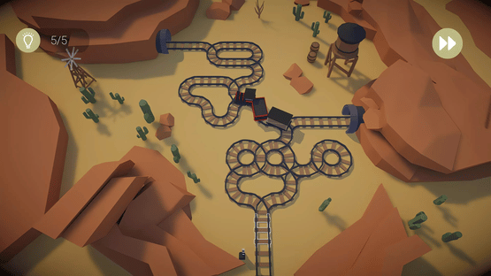 Trainlax: Railway Puzzle Simulator Screenshot