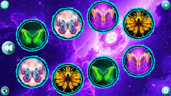 Space Memory: Butterflies Screenshot