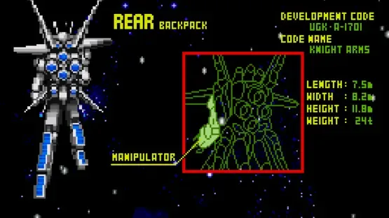 Knight Arms: The Hyblid Framer gameplay screenshot 3