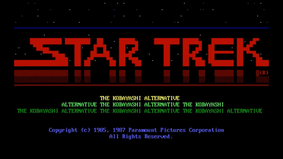 Star Trek: The Kobayashi Alternative Screenshot