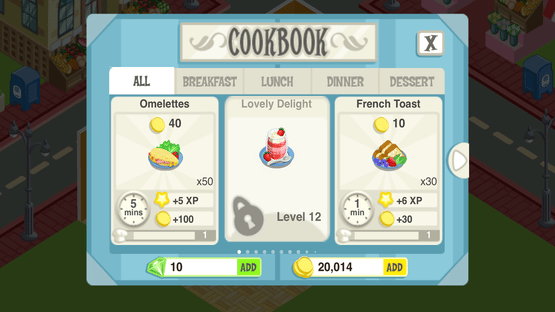 Restaurant Story Screenshot