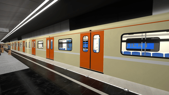 Metro Simulator: 'Oka' Liveries Pack Screenshot