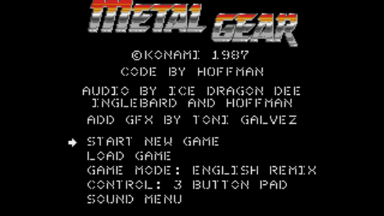 Metal Gear Screenshot