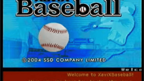 XaviX Baseball Screenshot