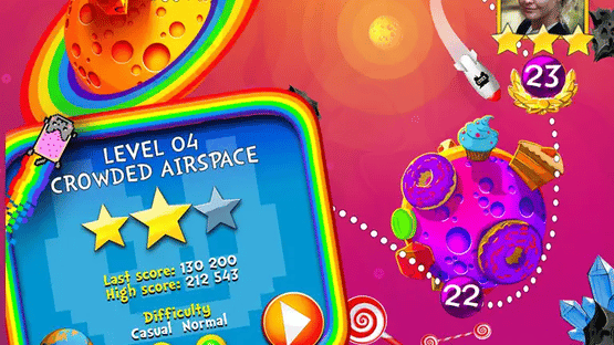 Nyan Cat: The Space Journey Screenshot