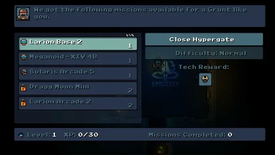 Space Grunts: Chrono Shard screenshot 1