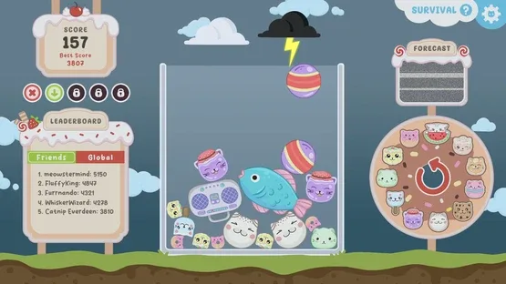 Cloudy with a Chance of Kittens screenshot 2