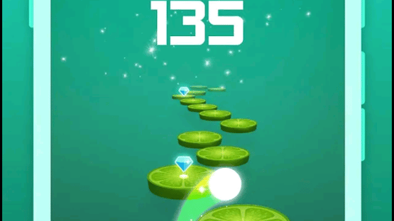 Splashy Tiles: Bouncing to the Beat Screenshot
