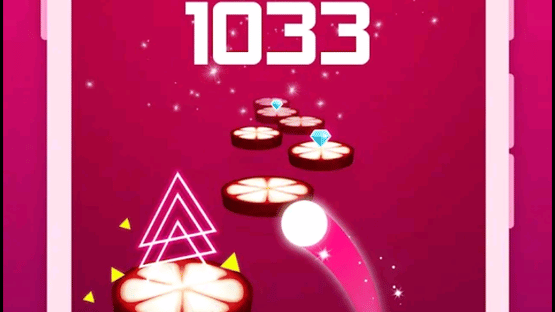 Splashy Tiles: Bouncing to the Beat Screenshot