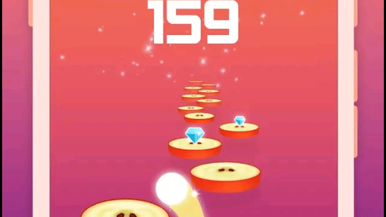 Splashy Tiles: Bouncing to the Beat Screenshot
