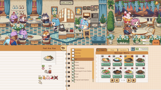 Not Monday Cafe Screenshot