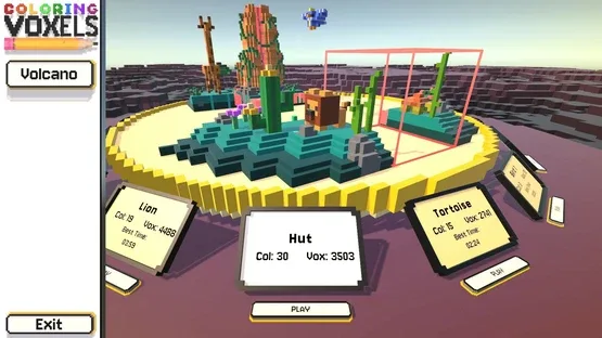Coloring Voxels screenshot 3