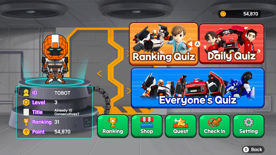 Tobot: Action Quiz Heroes Screenshot