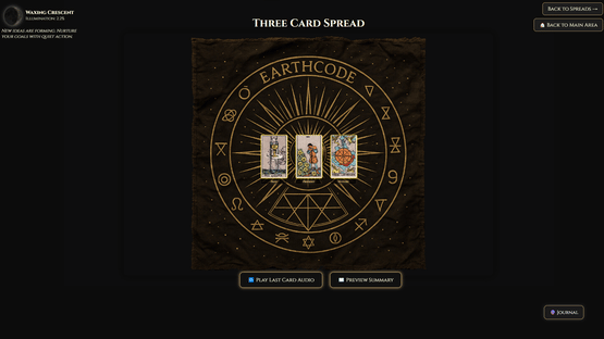 Tarot Awakening Screenshot