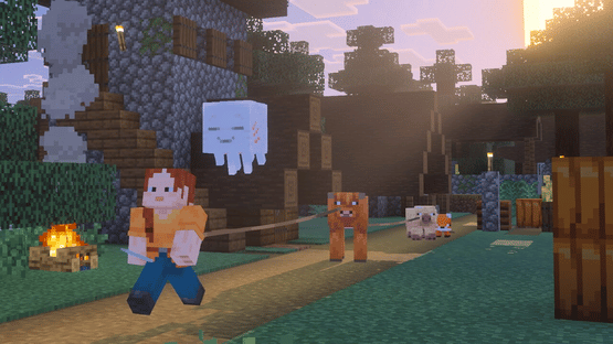 Minecraft: Chase the Skies Screenshot