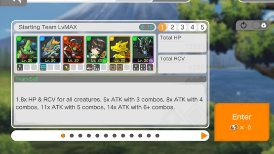 Puzzle & Dragons 0 Screenshot