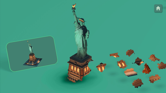 Puzzling Places: 3d Jigsaw Sim Screenshot