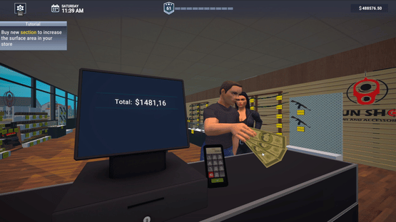 Gun Center Simulator Screenshot