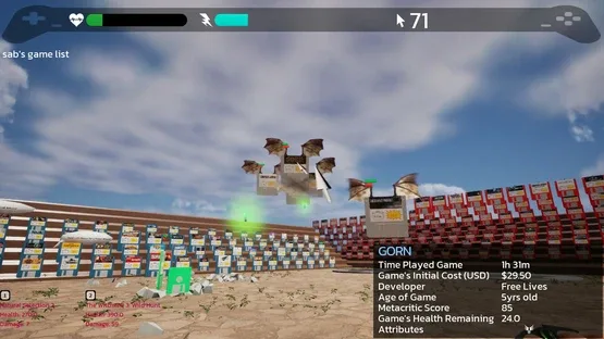 Game Quest: The Backlog Battler screenshot 2