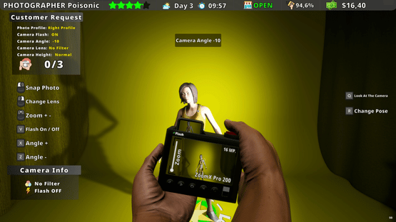 Photographer's Life Simulator Screenshot