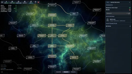 Spaceship Idle: Design, Build, Explore & Battle screenshot 2