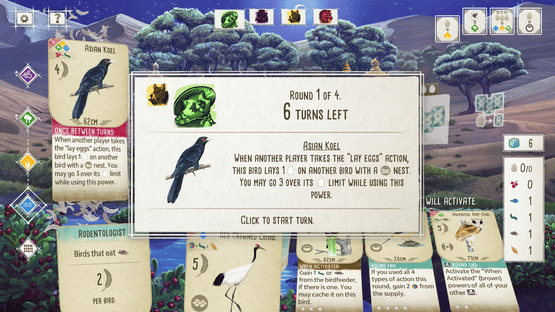 Wingspan: Asia Expansion Screenshot