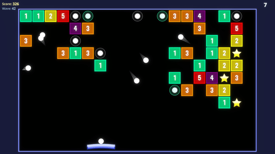 Breaker Brick Smashing Screenshot
