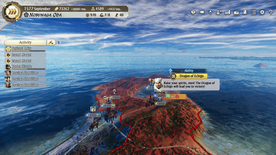 Nobunaga's Ambition: Awakening - Set of 6 Scenarios Screenshot