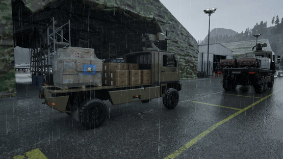 Military Logistics Simulator Screenshot