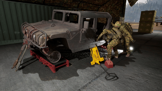Military Logistics Simulator Screenshot