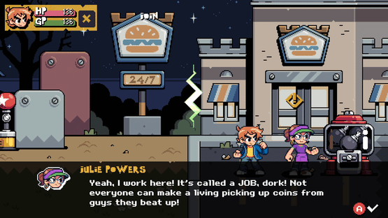 Scott Pilgrim EX Screenshot