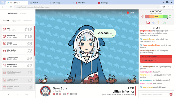 Holoidle Screenshot