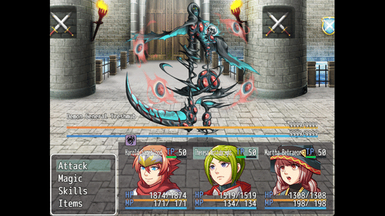 Heavy Spoilers RPG: The True Identity of the Final Enemy is the Hero's Father Screenshot