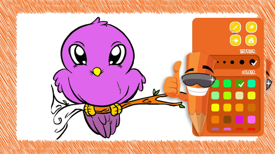 Bird Coloring Screenshot