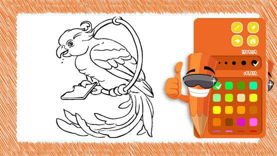 Bird Coloring Screenshot