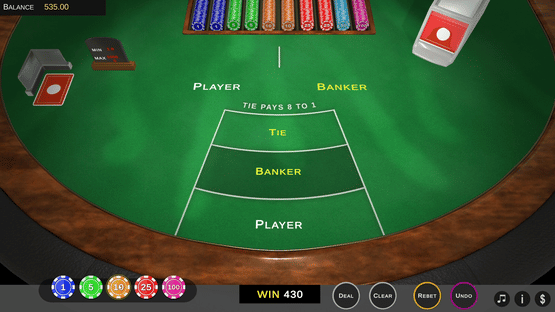 Baccarat Screenshot