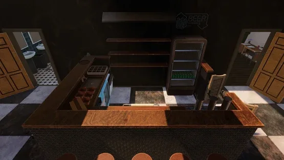 Under the Disco Lights: 80's Bar Simulator screenshot 1