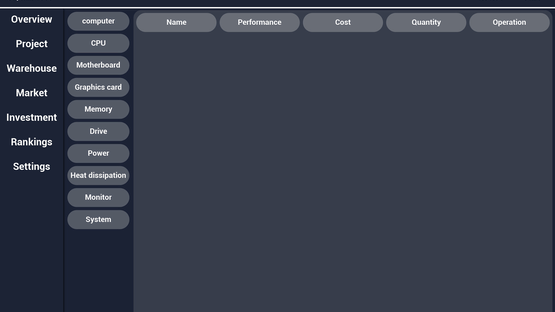 Computer Manufacturer Screenshot
