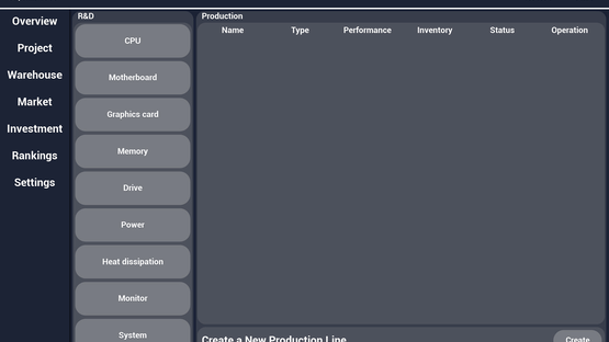Computer Manufacturer Screenshot