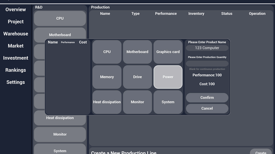 Computer Manufacturer Screenshot