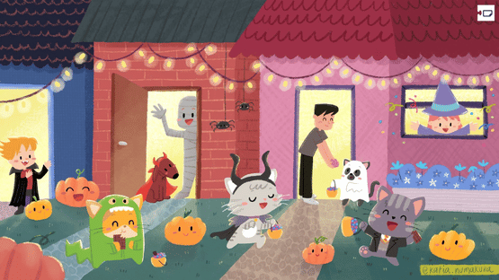 Buddy and Friends on Halloween Screenshot