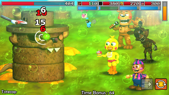 FNaF World: Refreshed Screenshot