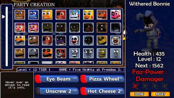FNaF World: Refreshed Screenshot