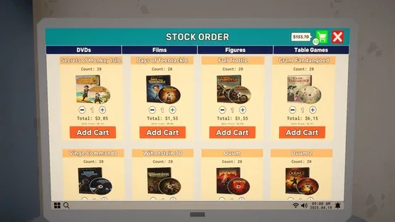 DVD Store Simulator screenshot 5
