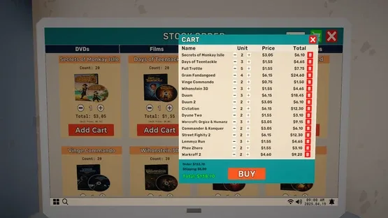 DVD Store Simulator screenshot 7