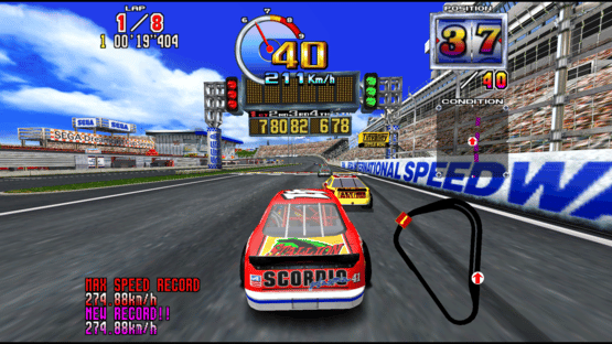 Daytona USA 2: Power Edition Screenshot