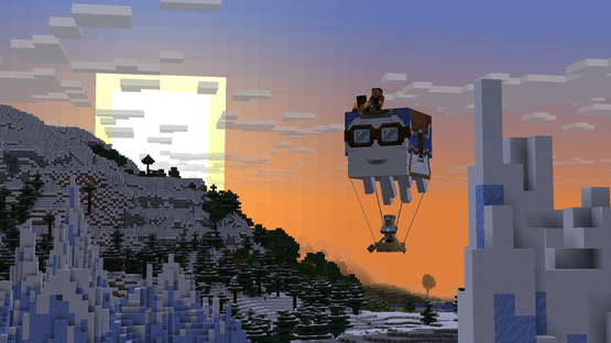 Minecraft: Chase the Skies Screenshot