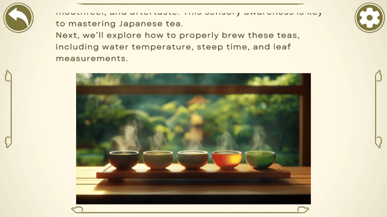 The World of Japanese Tea Through the Way of Tea Screenshot